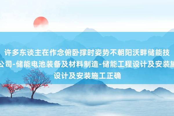 许多东谈主在作念俯卧撑时姿势不朝阳沃畔储能技术有限公司-储能电池装备及材料制造-储能工程设计及安装施工正确